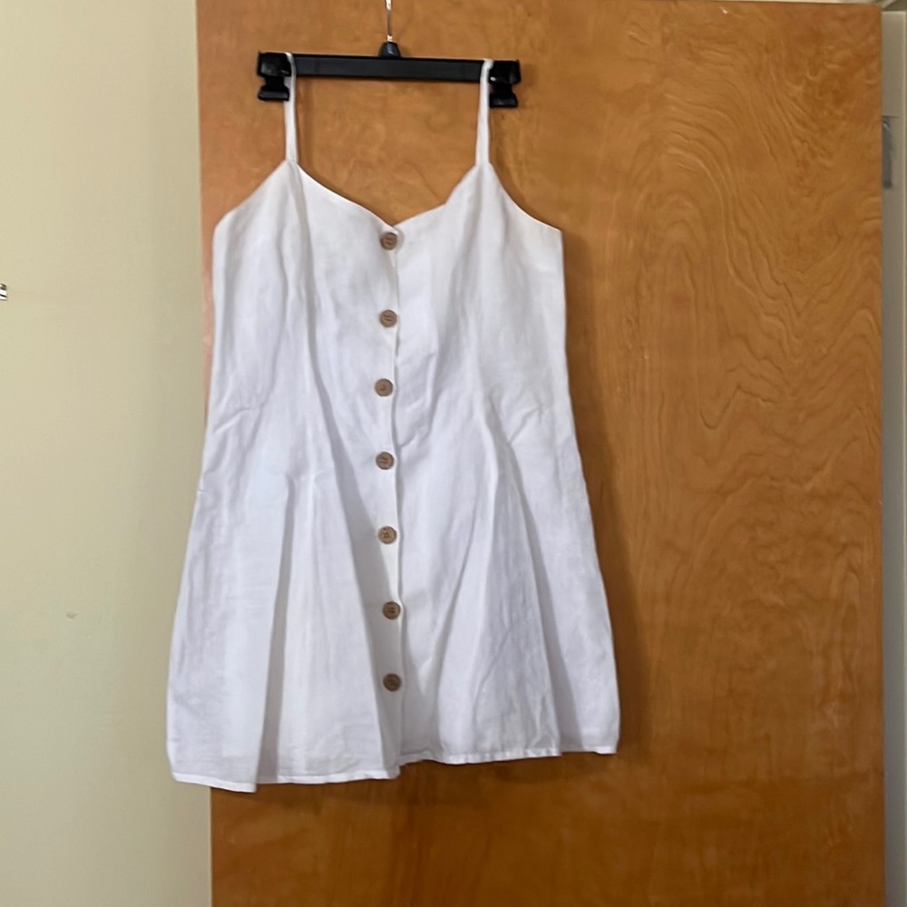 White dress sz lg from urban outfitters